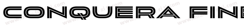 conquera fine字体转换